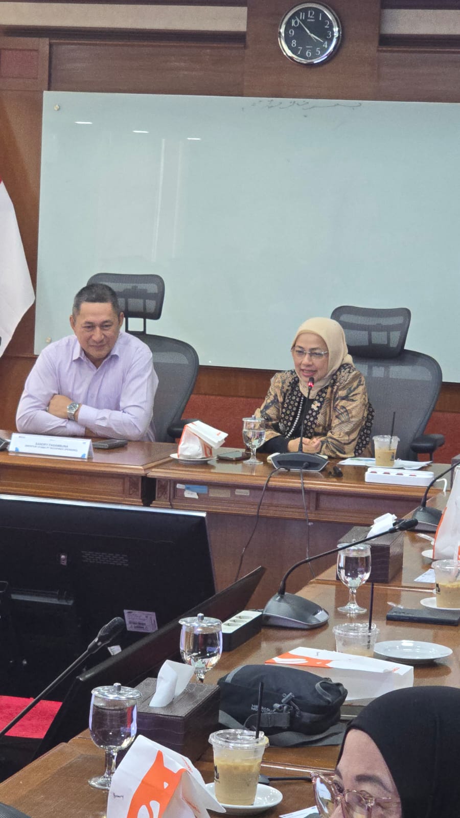 Pertemuan dengan Dirut Sucofindo